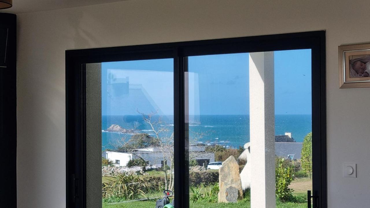 Maison 3 Chambres Vue Mer Et Phare Plouarzel Extérieur photo